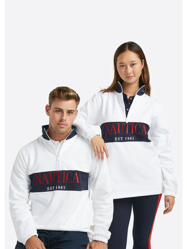 Nautica Spinnaker Collection ¬º Zip Heavyweight Jumper