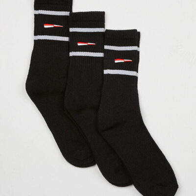 Nautica Flag 3-Pack Crew Socks