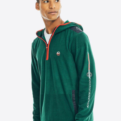 Nautica Competition Navtech Ace ¼ Zip Hooded Fleece Jumper