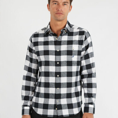 Nautica Flannel Long Sleeve Shirt