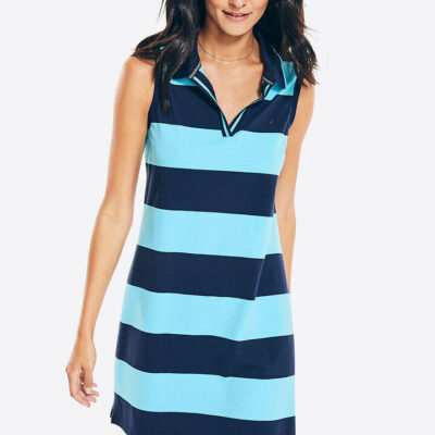 Nautica Maya Sleeveless Rugby Dress