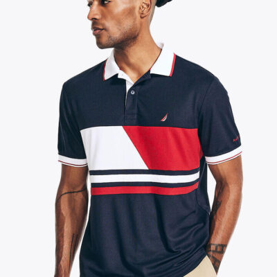 Nautica Navtech Printed Polo Shirt