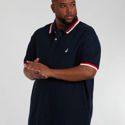 Nautica Big & Tall Elm Polo