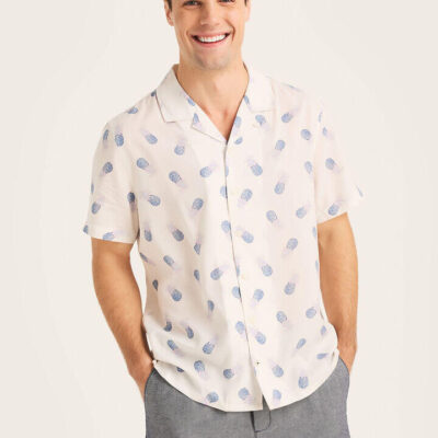 Nautica Printed Short Sleeve Shirt