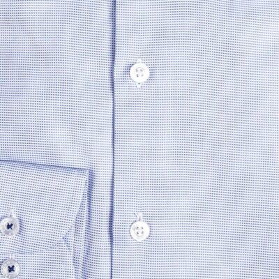 Milan Blue Micro Shirt 38 - Peter Jackson