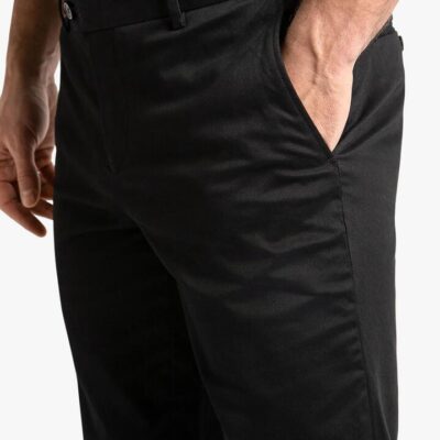 Brera Black Cotton Chino 100 - Peter Jackson