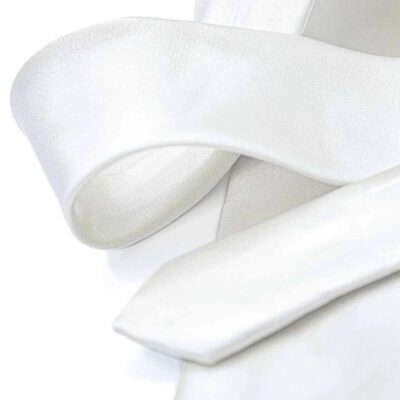 Essential White Silk Tie  - Peter Jackson