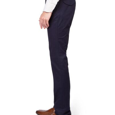 Brera Navy Cotton Chino 96 - Peter Jackson