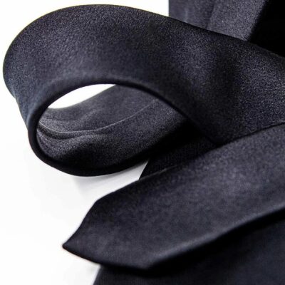 Essential Black Silk Tie  - Peter Jackson