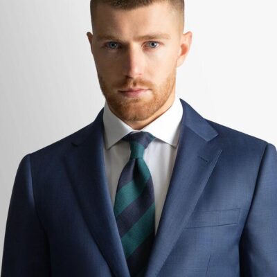 Madrid Blue Sharkskin Jacket  - Peter Jackson