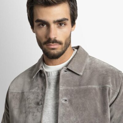 Brunico Classic Stone Suede Jacket XXL - Peter Jackson