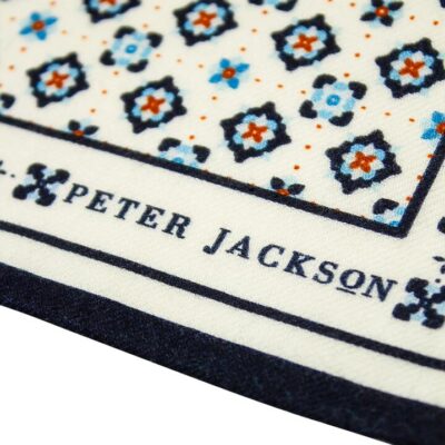 Royal Blue Medley Pocket Square  - Peter Jackson