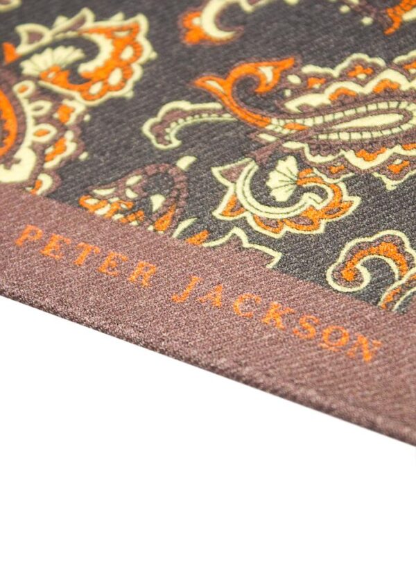 Autumn Paisley Pocket Square  - Peter Jackson