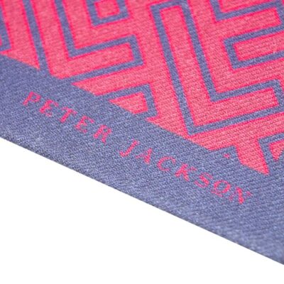 Modern Labyrinth Pocket Square  - Peter Jackson