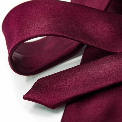 Essential Burgundy Silk Tie  - Peter Jackson