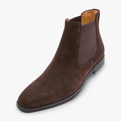 Vittorio Chocolate Suede Chelsea Boot 6 - Peter Jackson