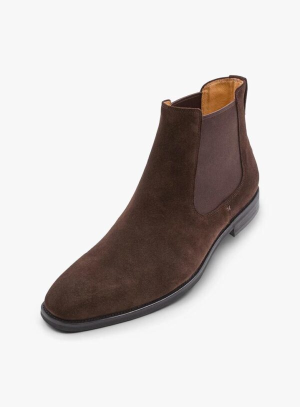 Vittorio Chocolate Suede Chelsea Boot 6 - Peter Jackson