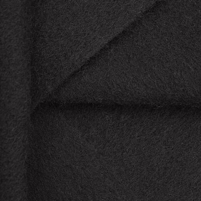 Pure Wool Fringe Black Scarf - Peter Jackson