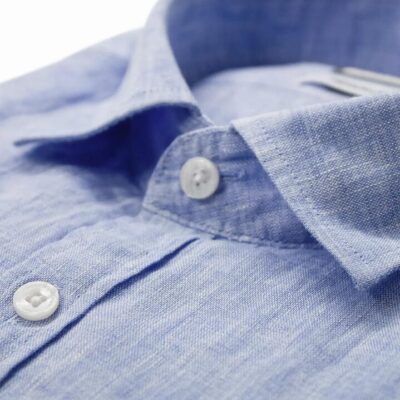 Verano Blue Washed Linen Shirt 3XL - Peter Jackson