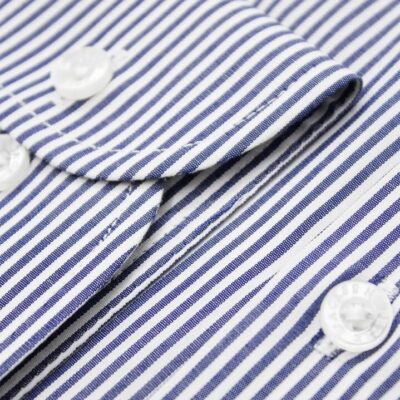 Rivioli Blue Stripe Shirt 38 - Peter Jackson