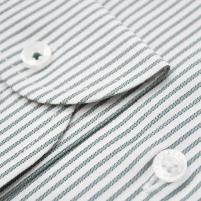 Milan Green Stripe Shirt 41 - Peter Jackson