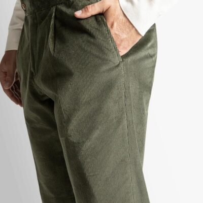 Siena Corduroy Green Trousers 92 - Peter Jackson