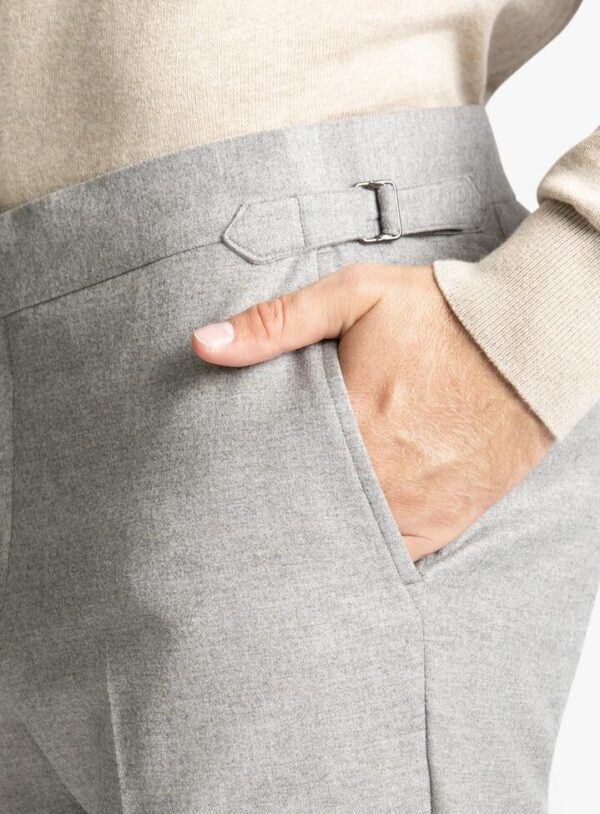 Argenta Flannel Silver Trousers 100 - Peter Jackson